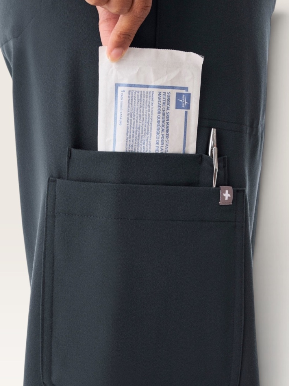 Figs Isabel Wide Leg Scrub Pants - Picture 4 of 11